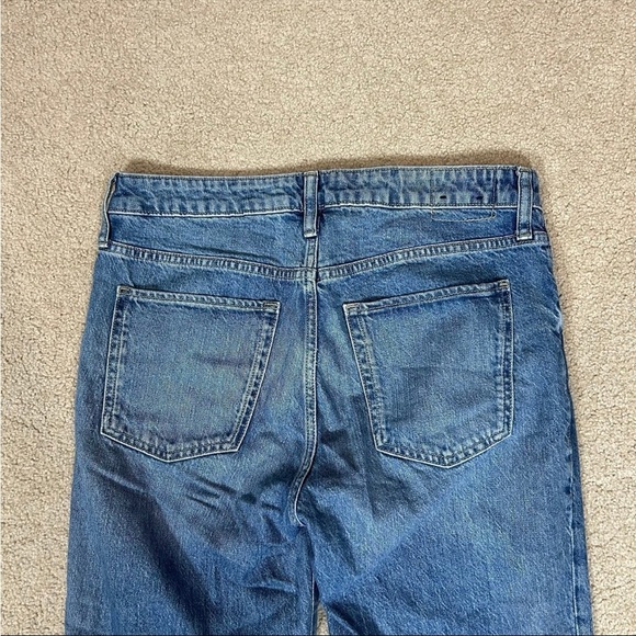 Gap high rise universal slim boyfriend blue jeans - Picture 5 of 6